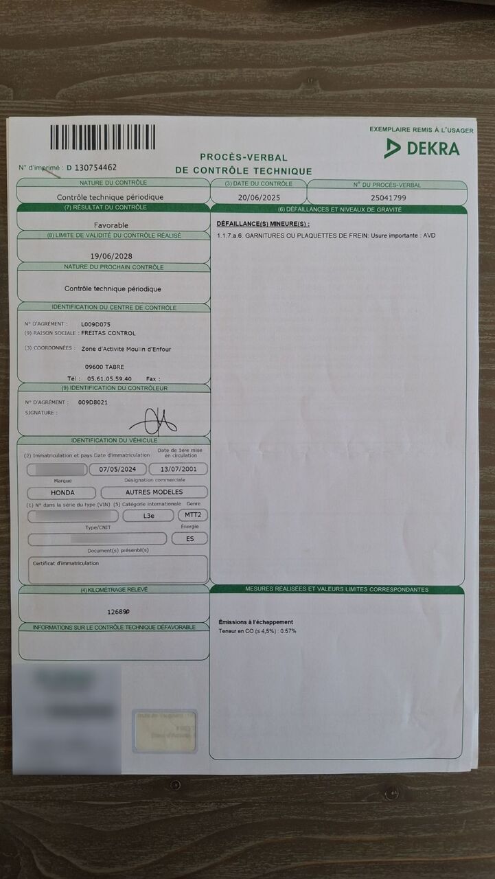 Photo HONDA GOLDWING 1800