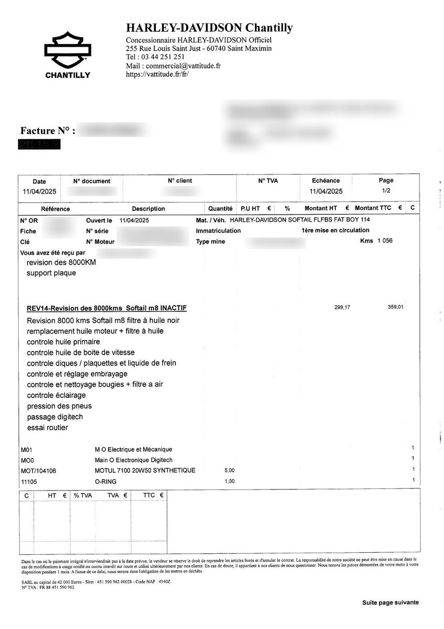 Photo HARLEY DAVIDSON FAT