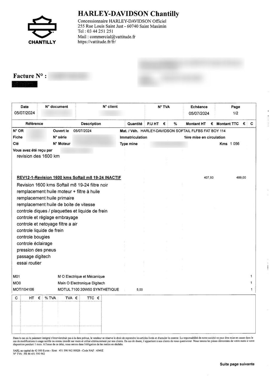 Photo HARLEY DAVIDSON FAT