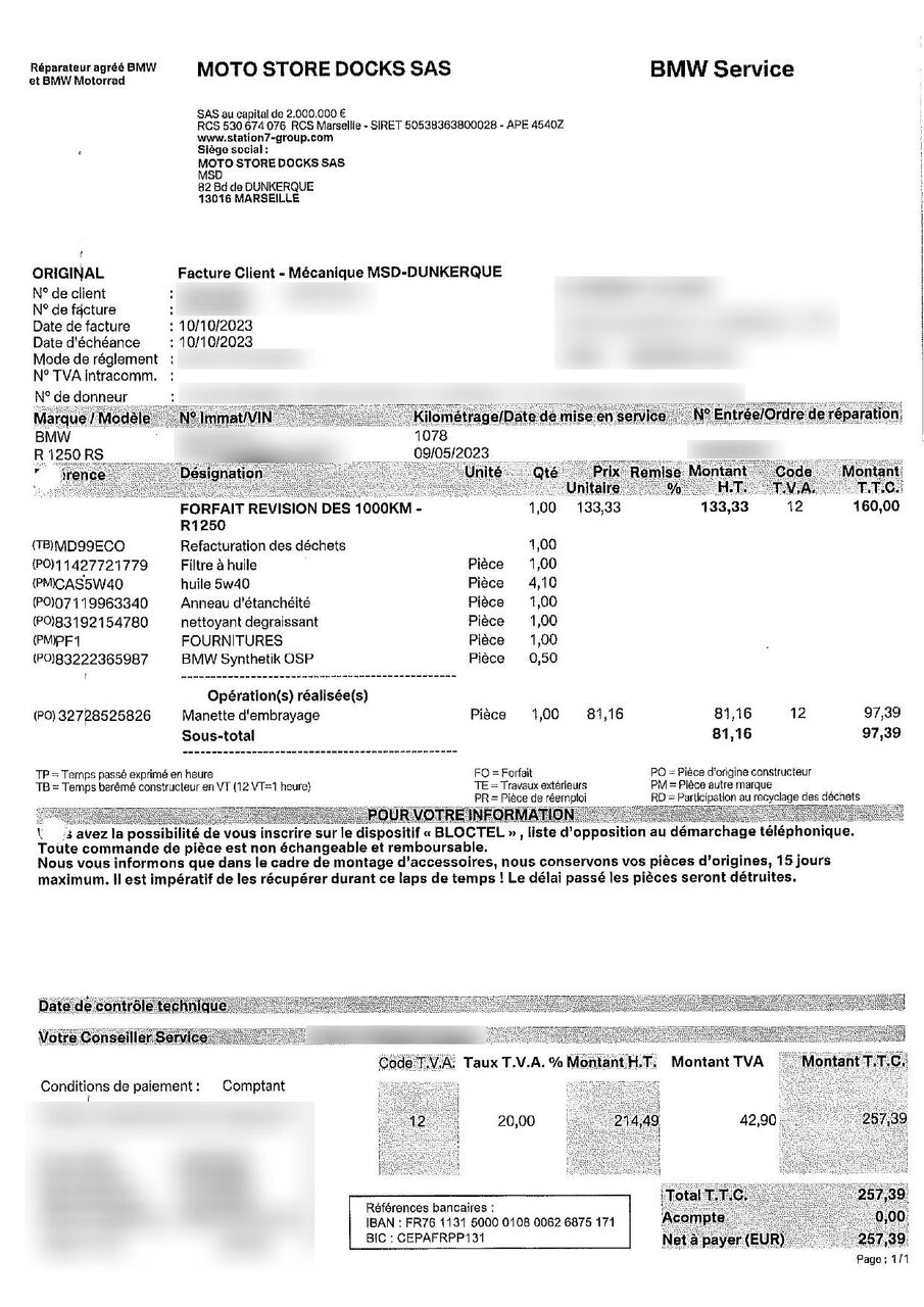 Photo BMW R 1250 RS TRIPLE