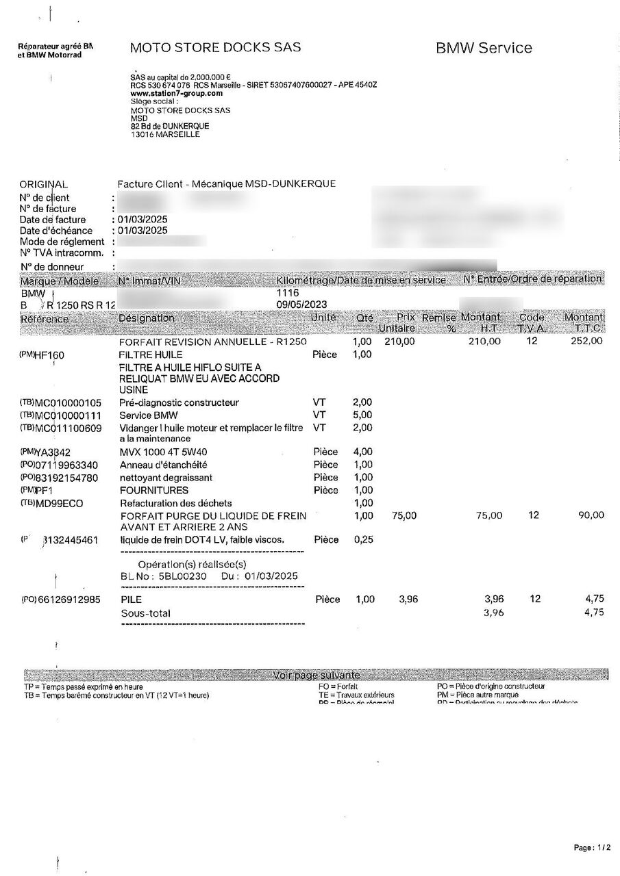Photo BMW R 1250 RS TRIPLE