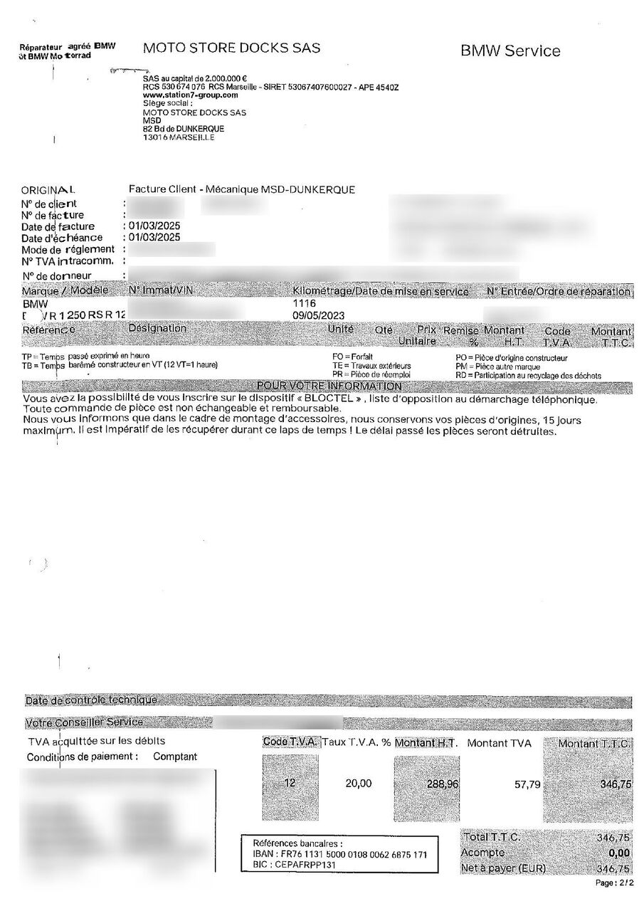 Photo BMW R 1250 RS TRIPLE