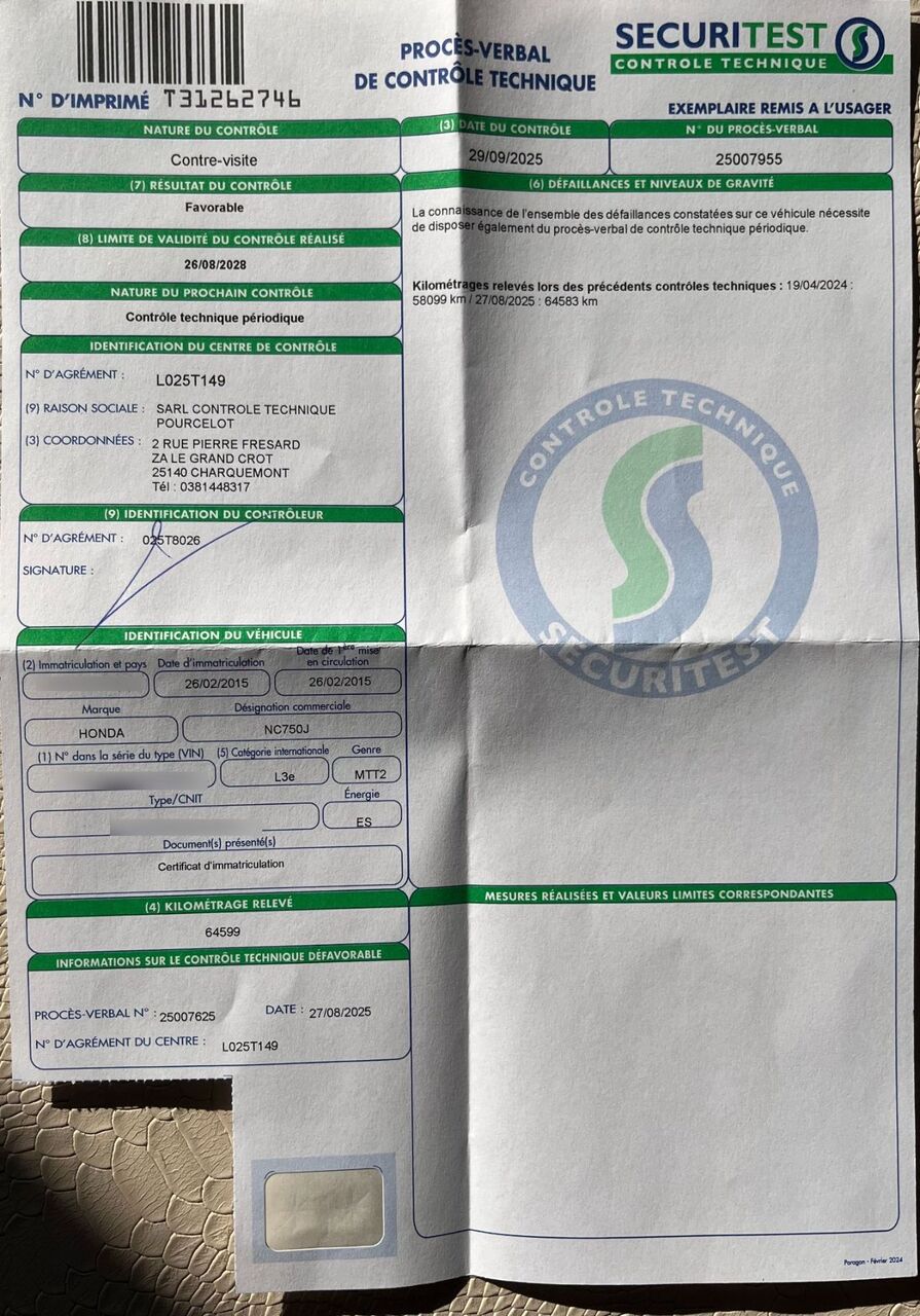 Photo HONDA VULTUS 750 DCT