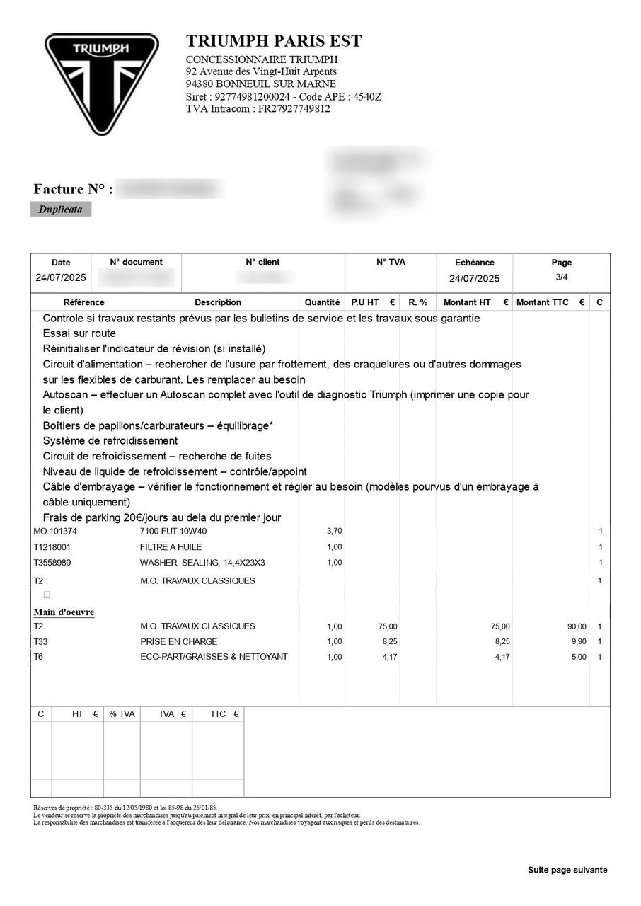 Photo TRIUMPH TIGER 900 PRO