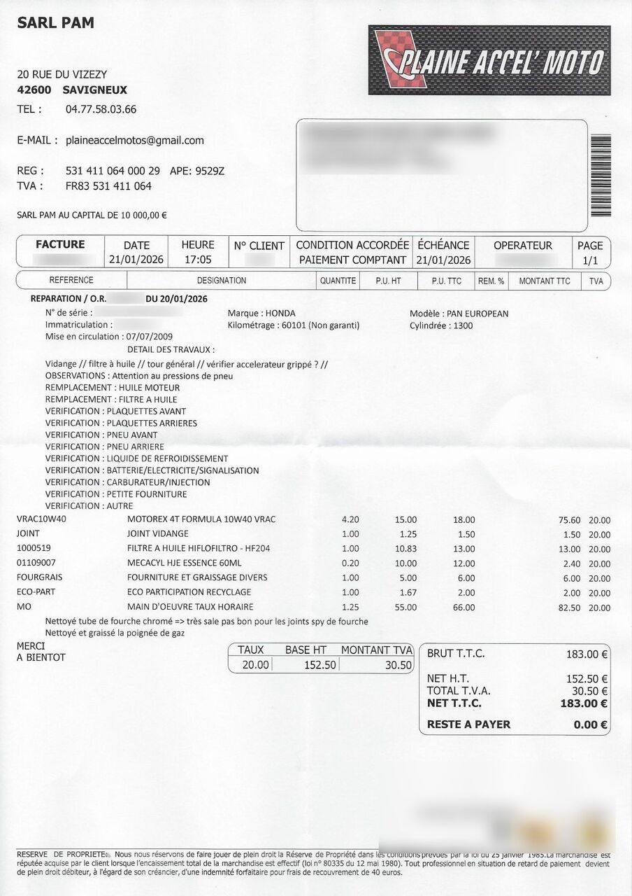 Photo HONDA PAN EUROPEAN ST