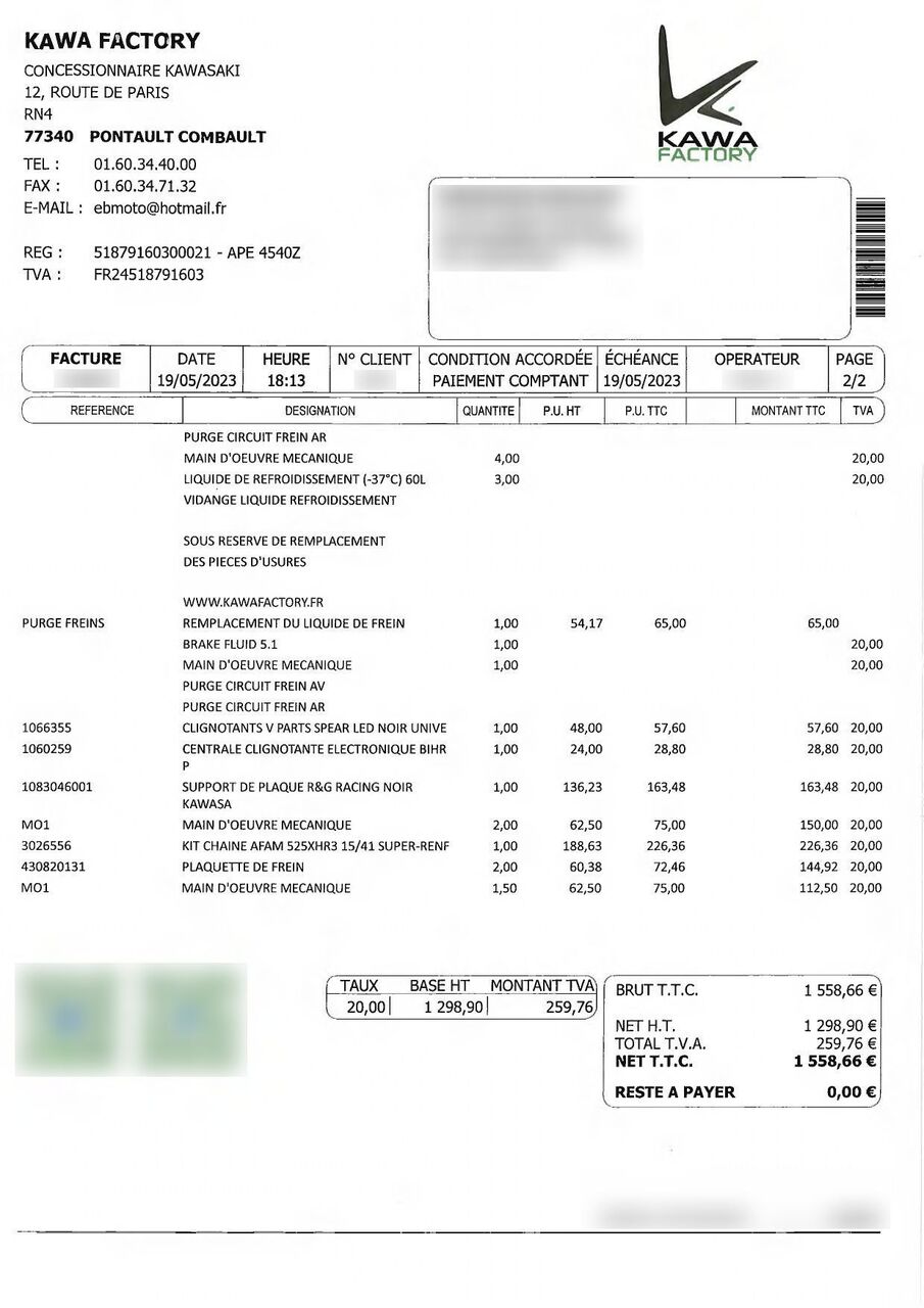 Photo KAWASAKI Z 1000 SX ABS