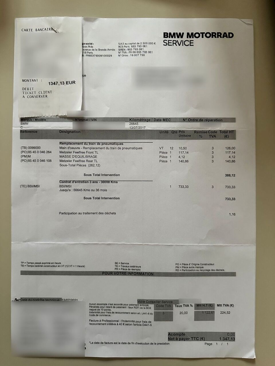 Photo BMW C 650 SPORT