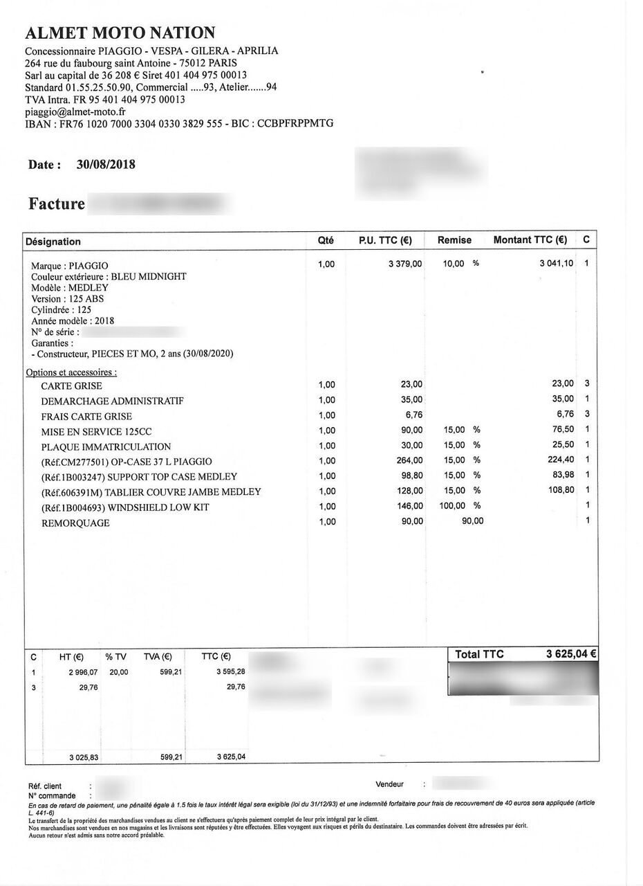 Photo PIAGGIO MEDLEY 125 ABS