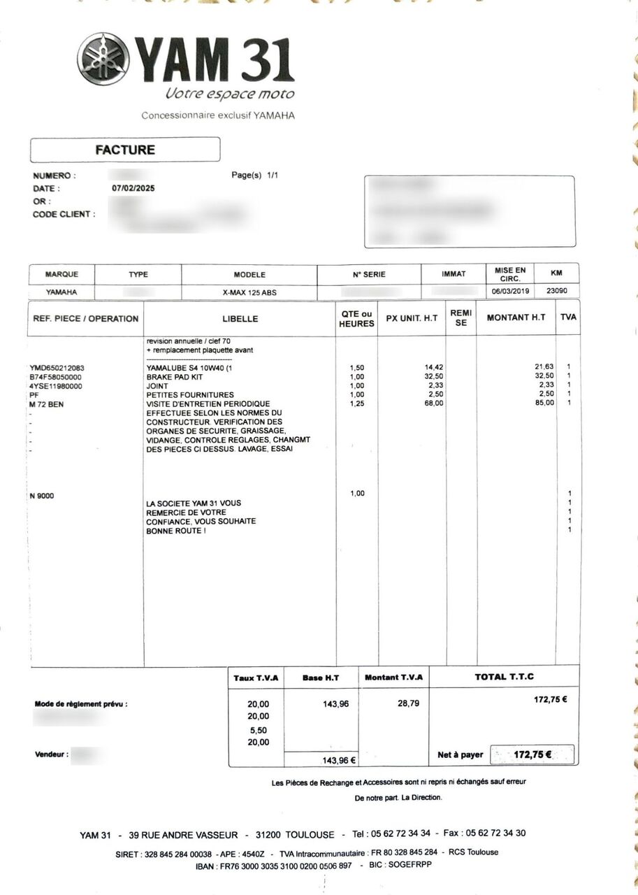 Photo YAMAHA XMAX 125 ABS