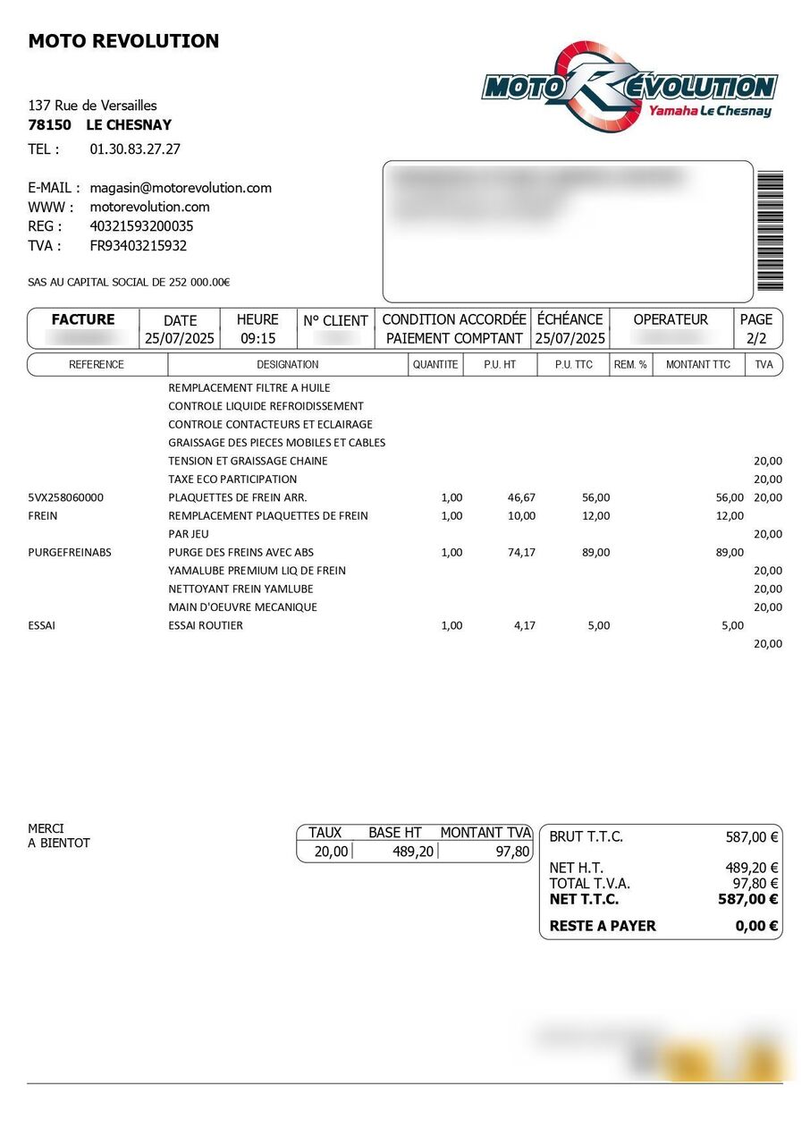 Photo YAMAHA TRACER 9 GT