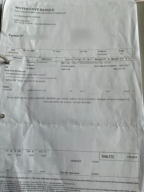 Photo HARLEY DAVIDSON SLIM