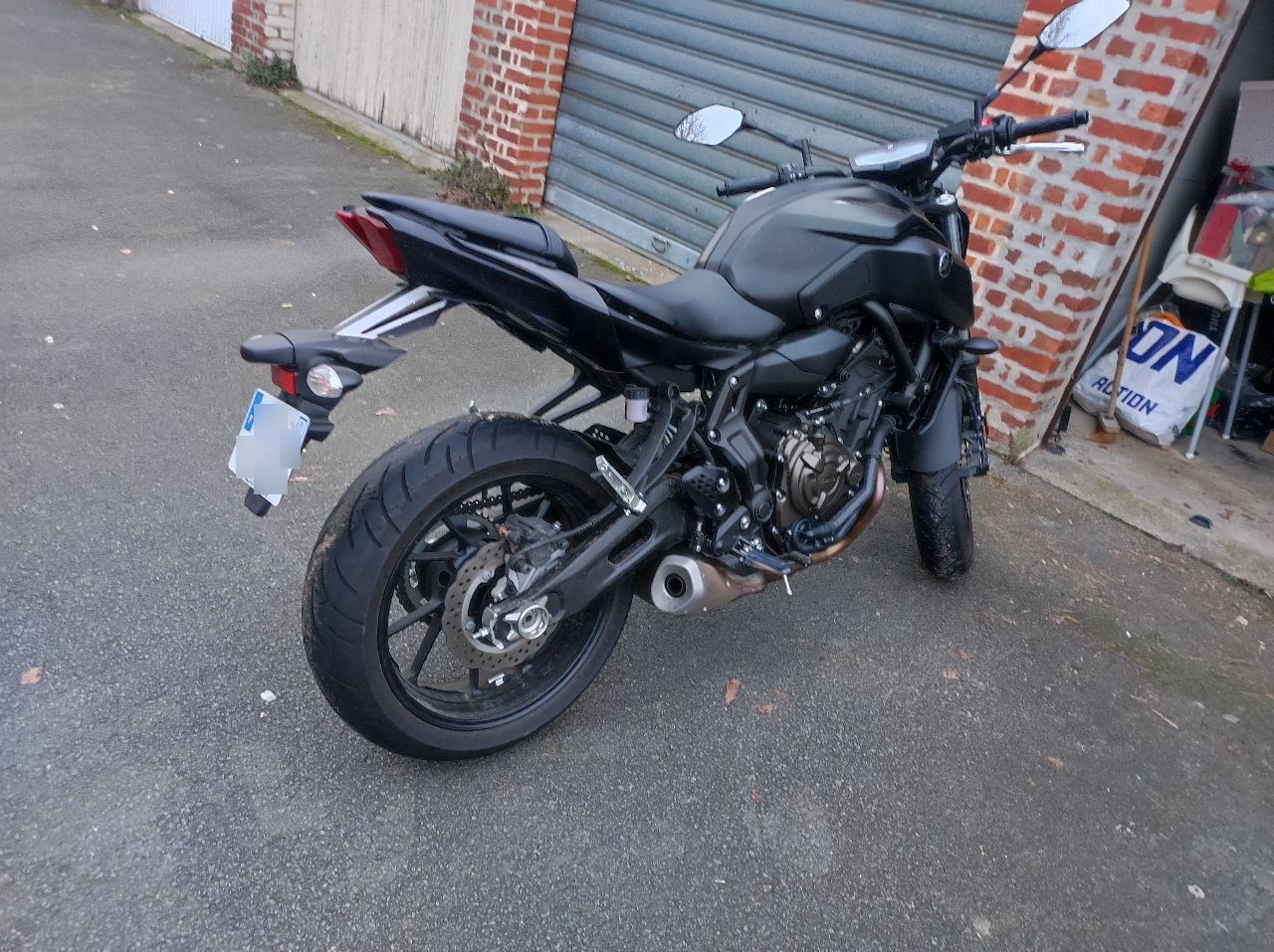 Photo YAMAHA MT 07 A2 ABS