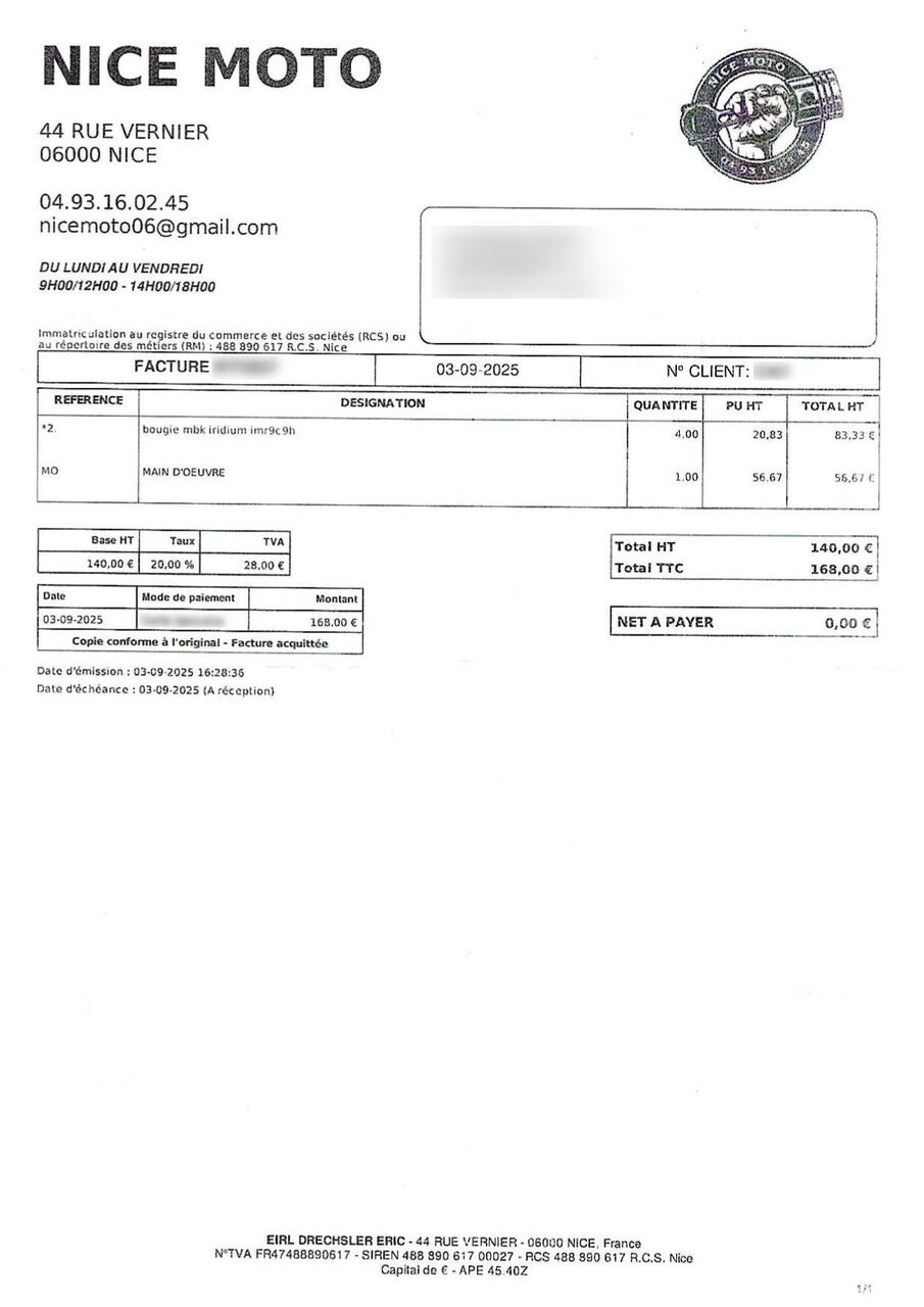 Photo HONDA CBR 1100 XX