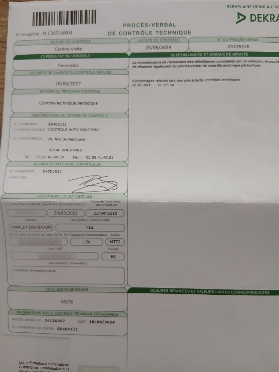 Photo HARLEY DAVIDSON CROSS