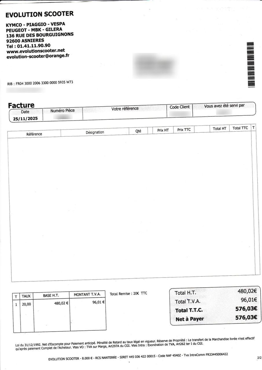 Photo PIAGGIO MP3 300 LT