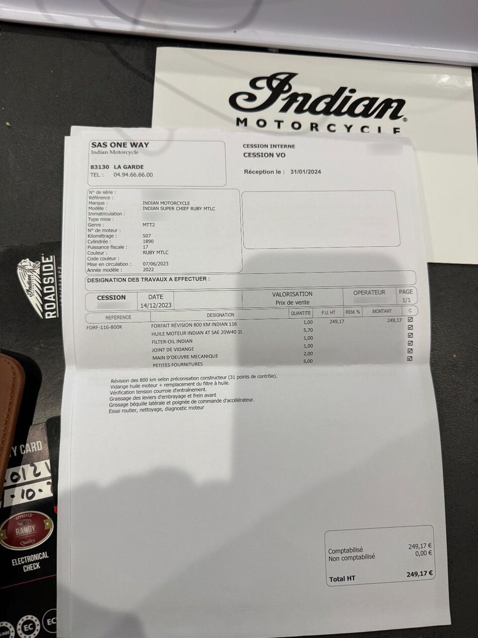 Photo INDIAN SUPER CHIEF