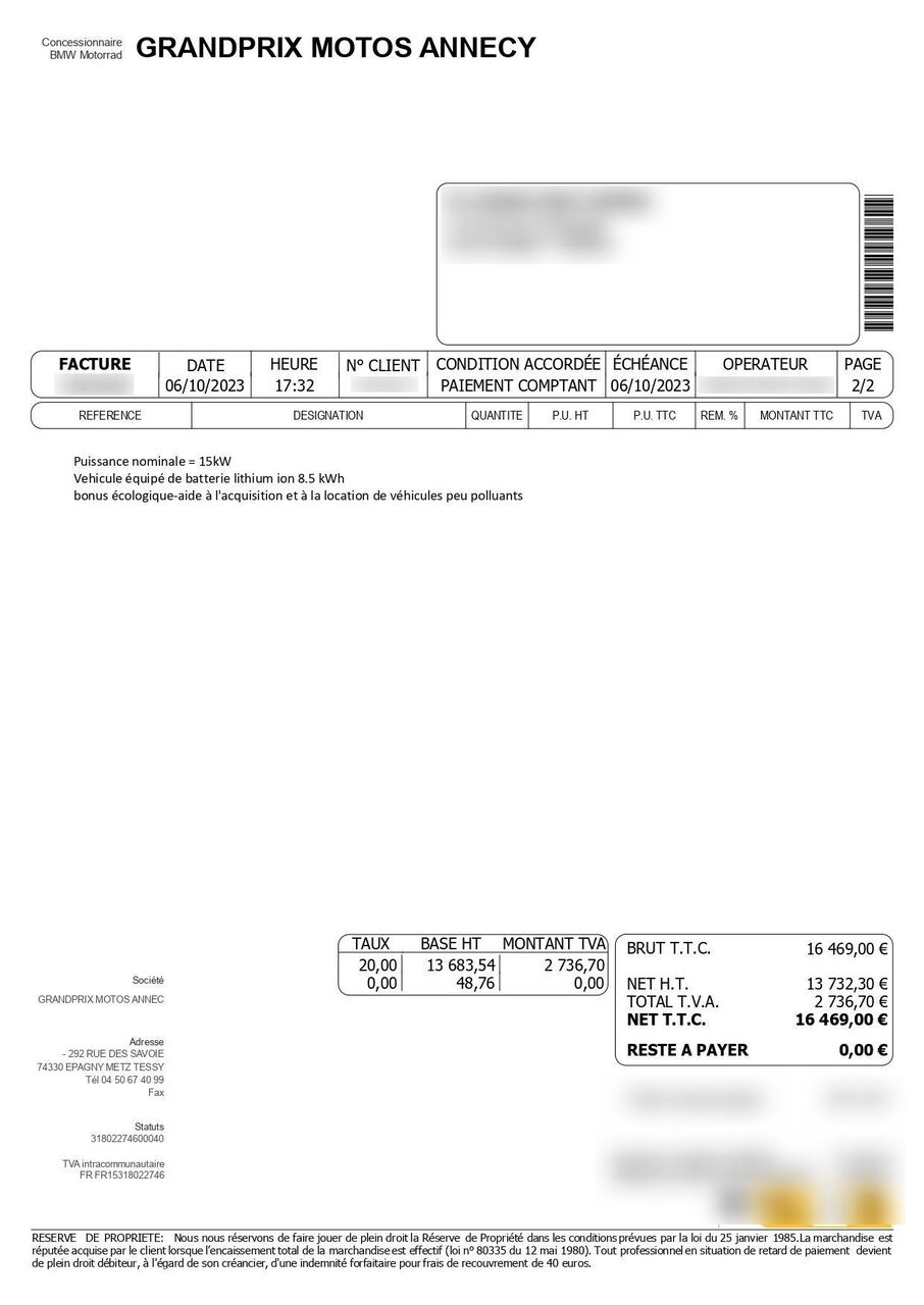 Photo BMW CE 04 AVANTGARDE