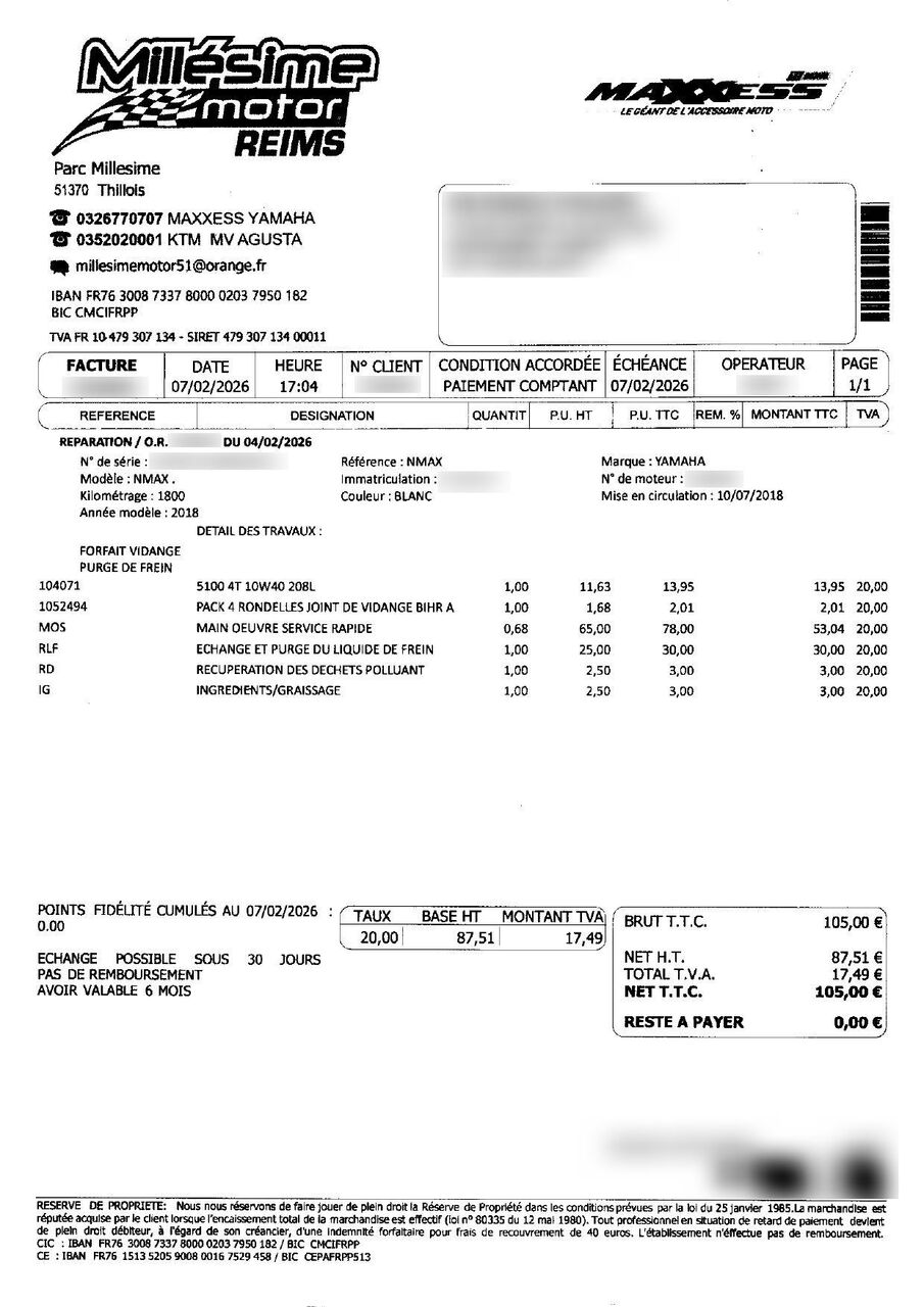 Photo YAMAHA NMAX 125