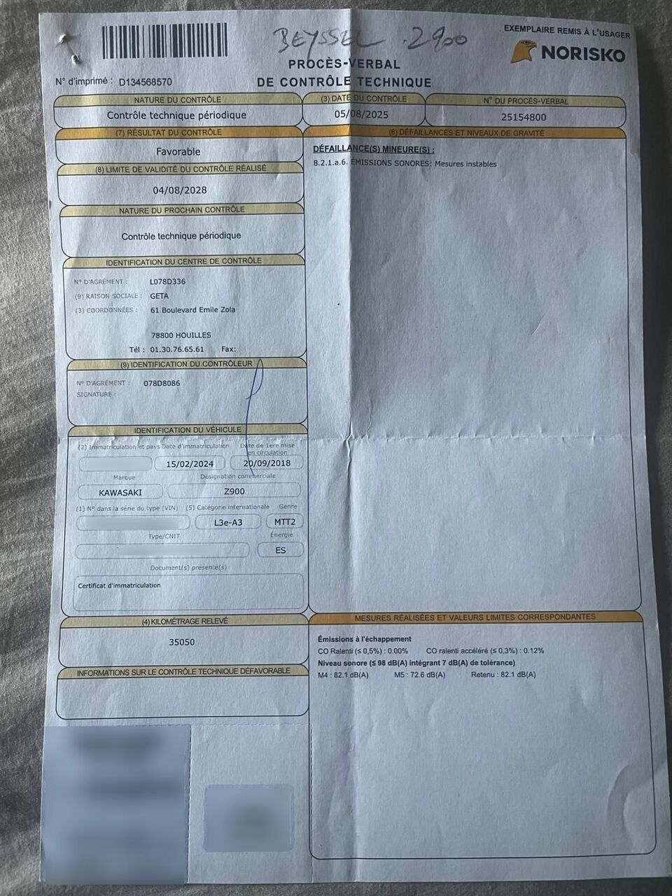 Photo KAWASAKI Z900 ABS