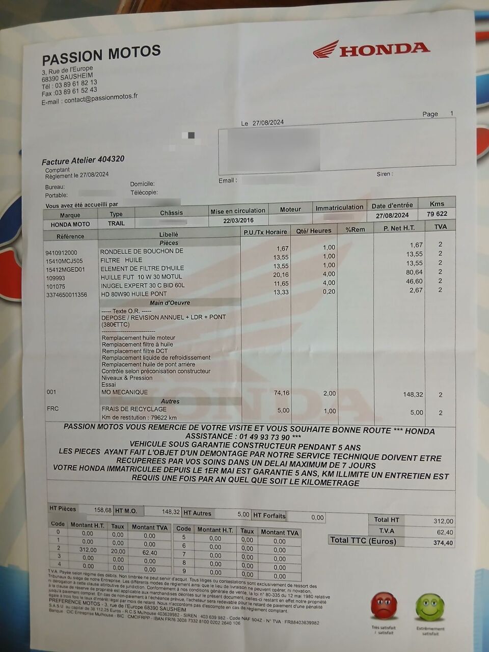 Photo HONDA VFR 1200 X DCT