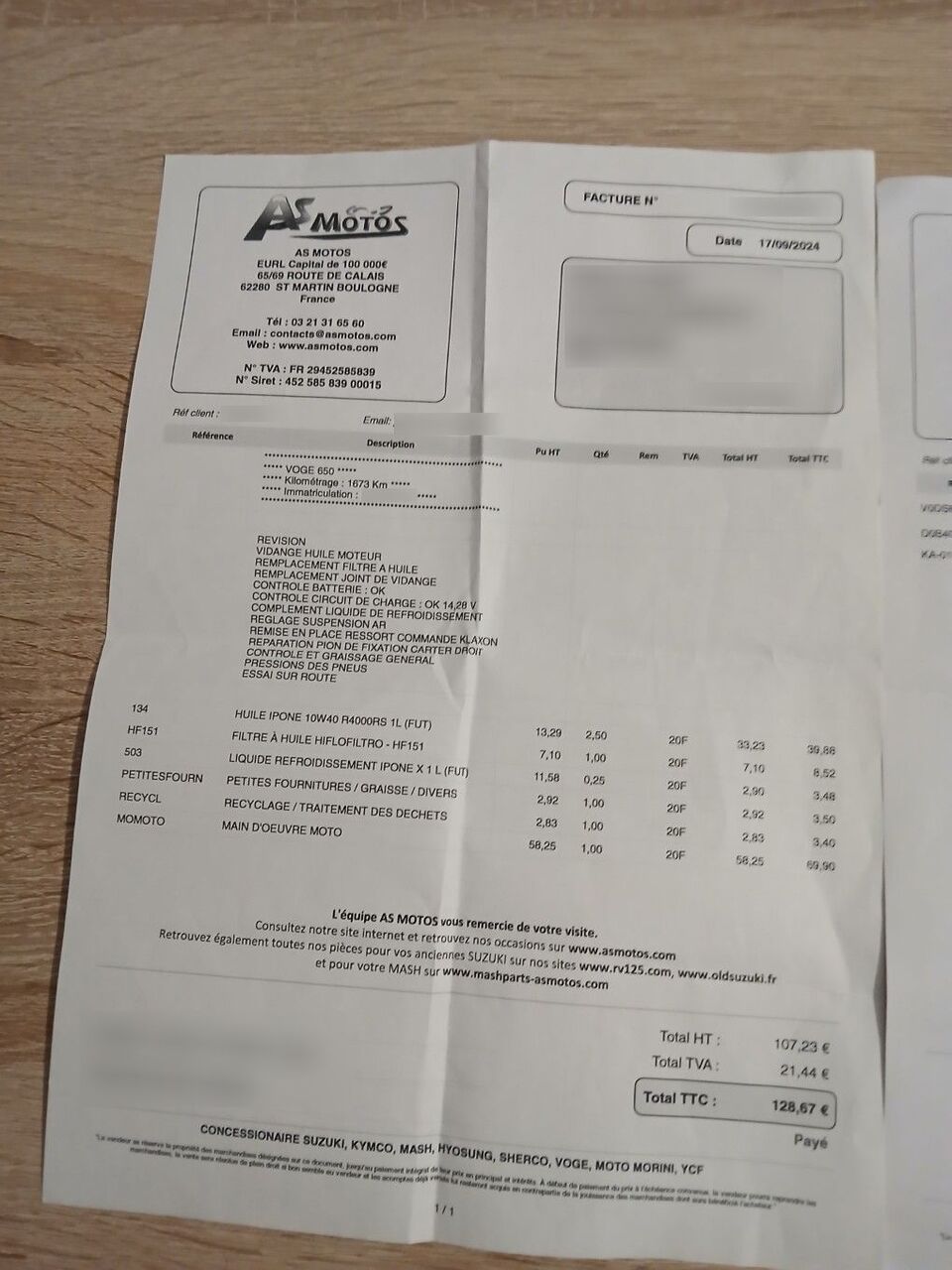 Photo VOGE 650 DS A2 ABS