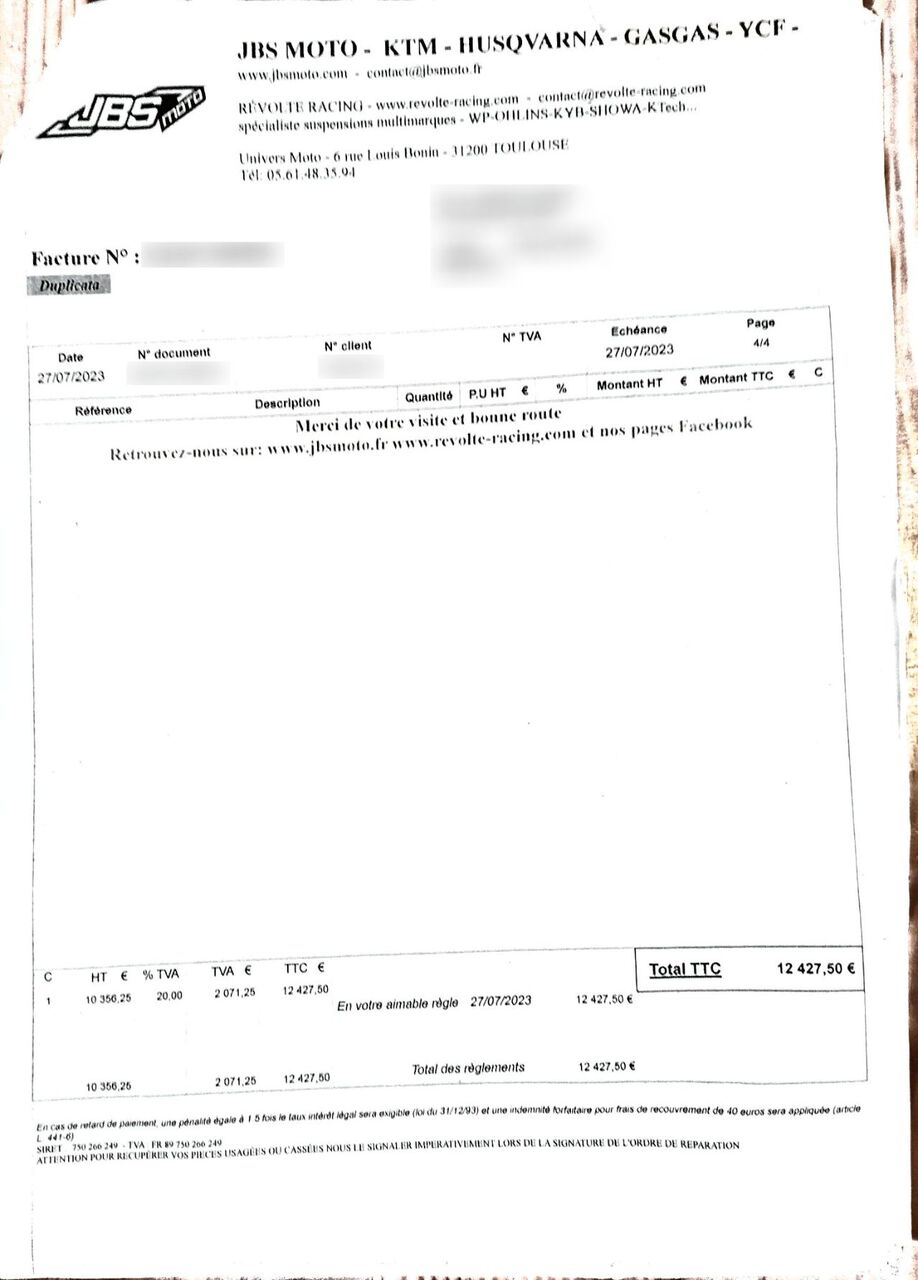 Photo KTM SUPER DUKE 1290 R