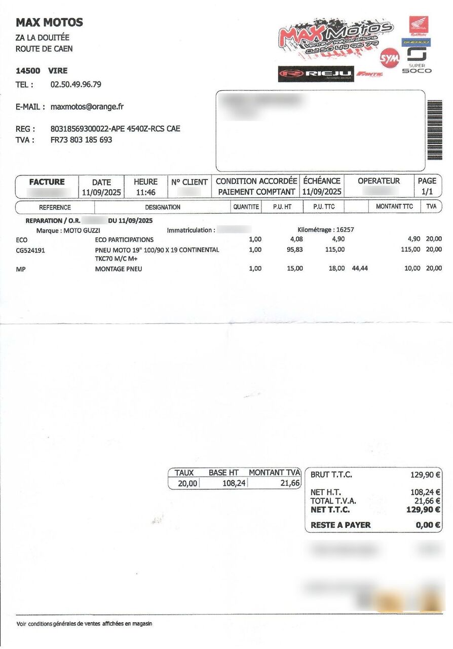 Photo MOTO GUZZI V9 ROAMER