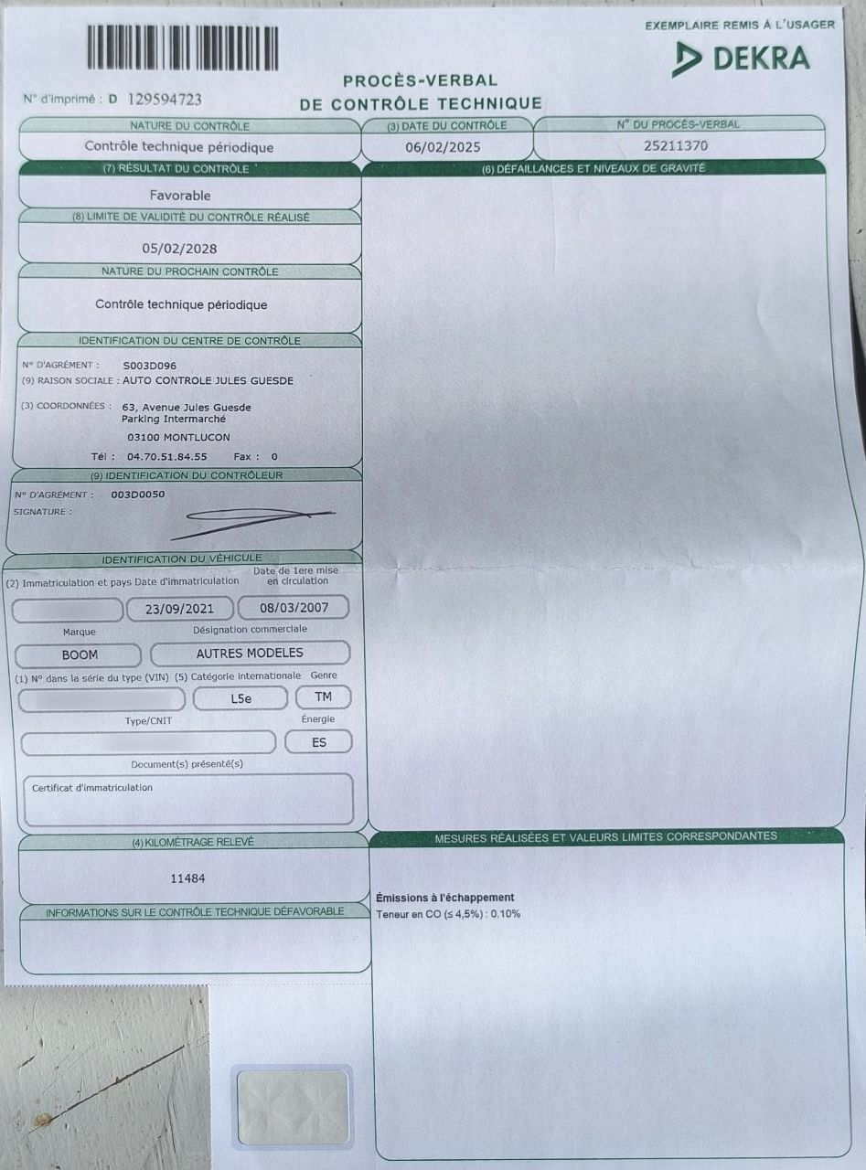 Photo TRIKE BOOM LOW RIDER