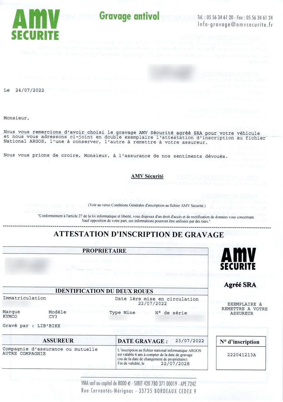 Photo KYMCO CV3 550 NOODOE