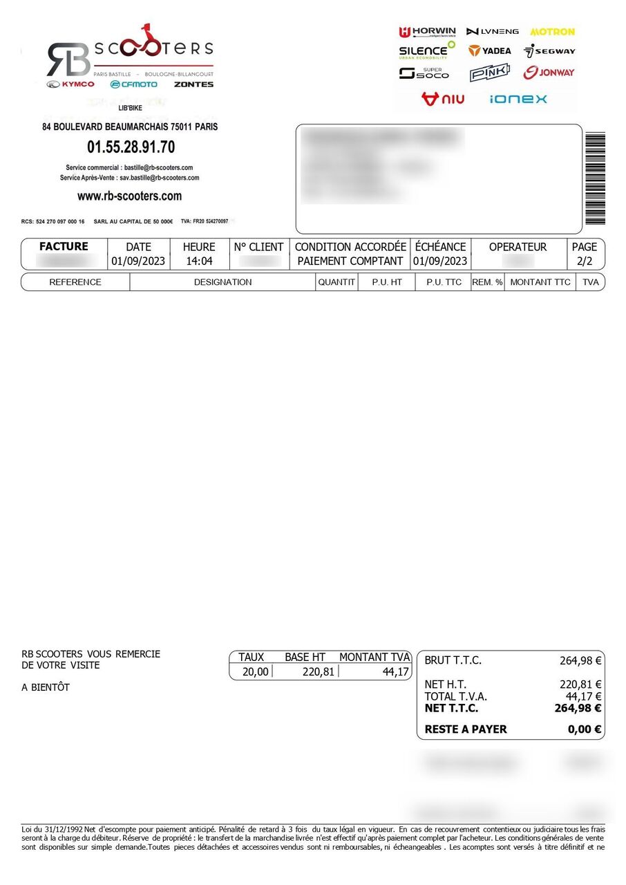 Photo KYMCO CV3 550 NOODOE