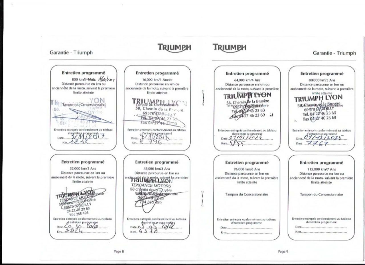 Photo TRIUMPH BONNEVILLE ABS