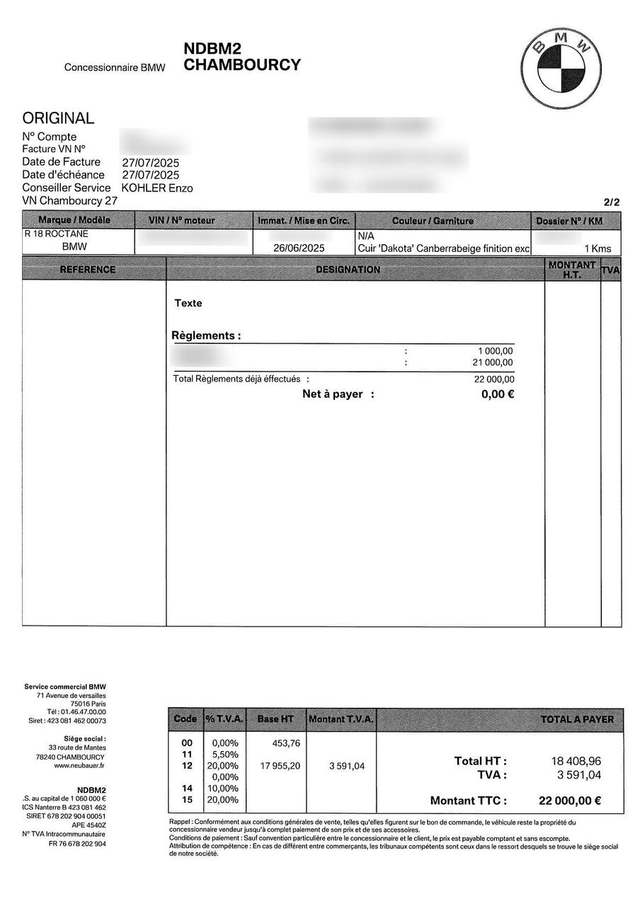 Photo BMW R18 ROCTANE