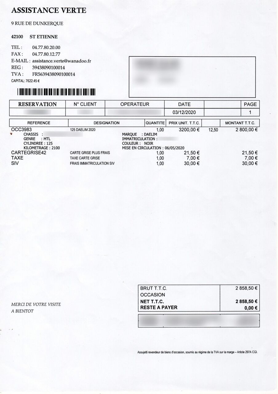 Photo DAELIM DAYSTAR 125