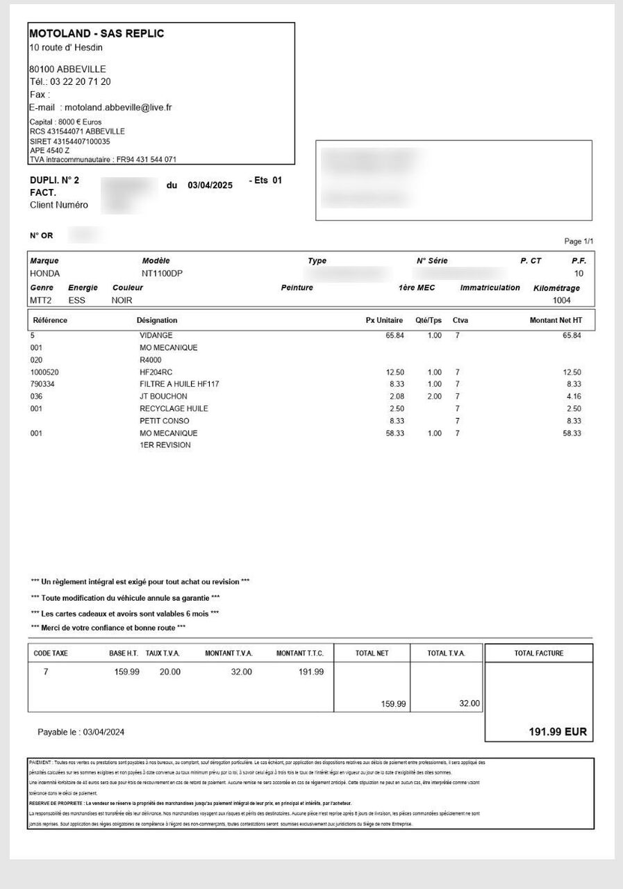 Photo HONDA NT 1100 DCT