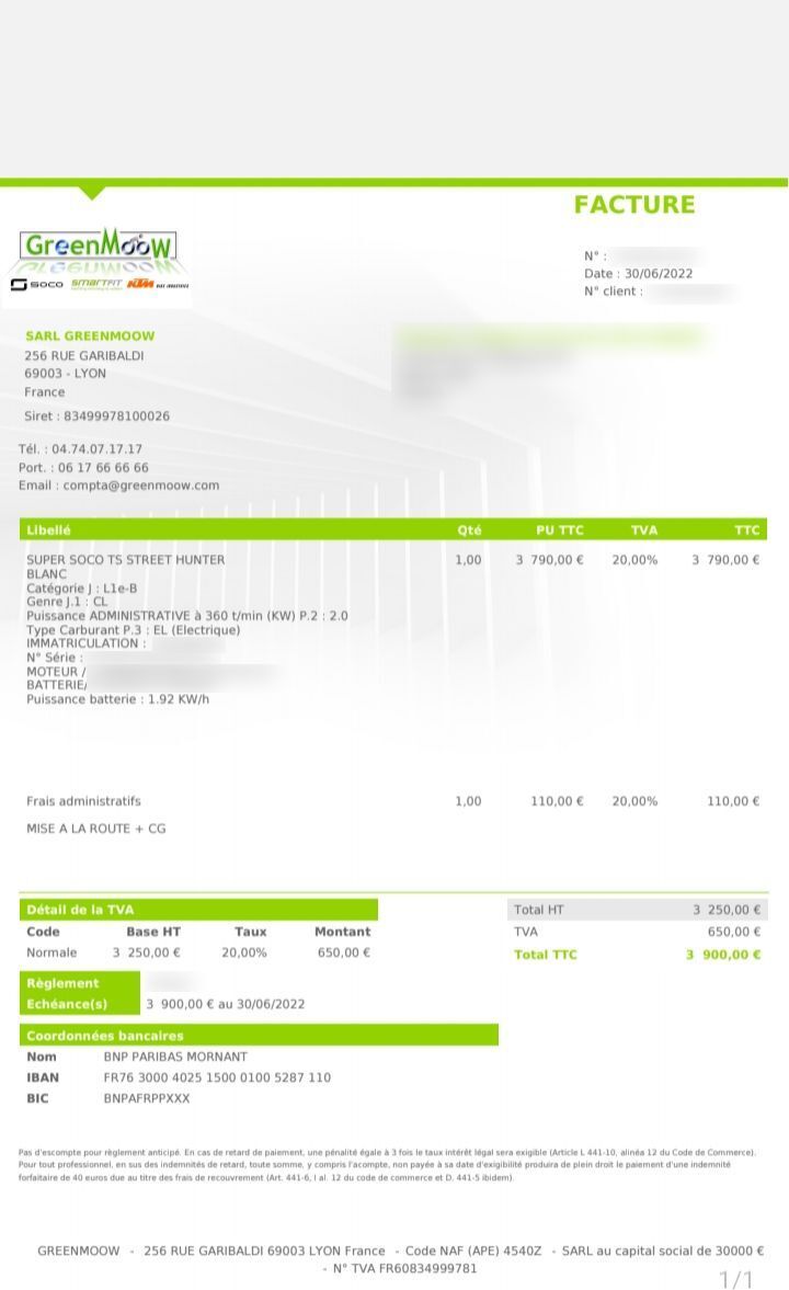 Photo SUPER SOCO STREET 50