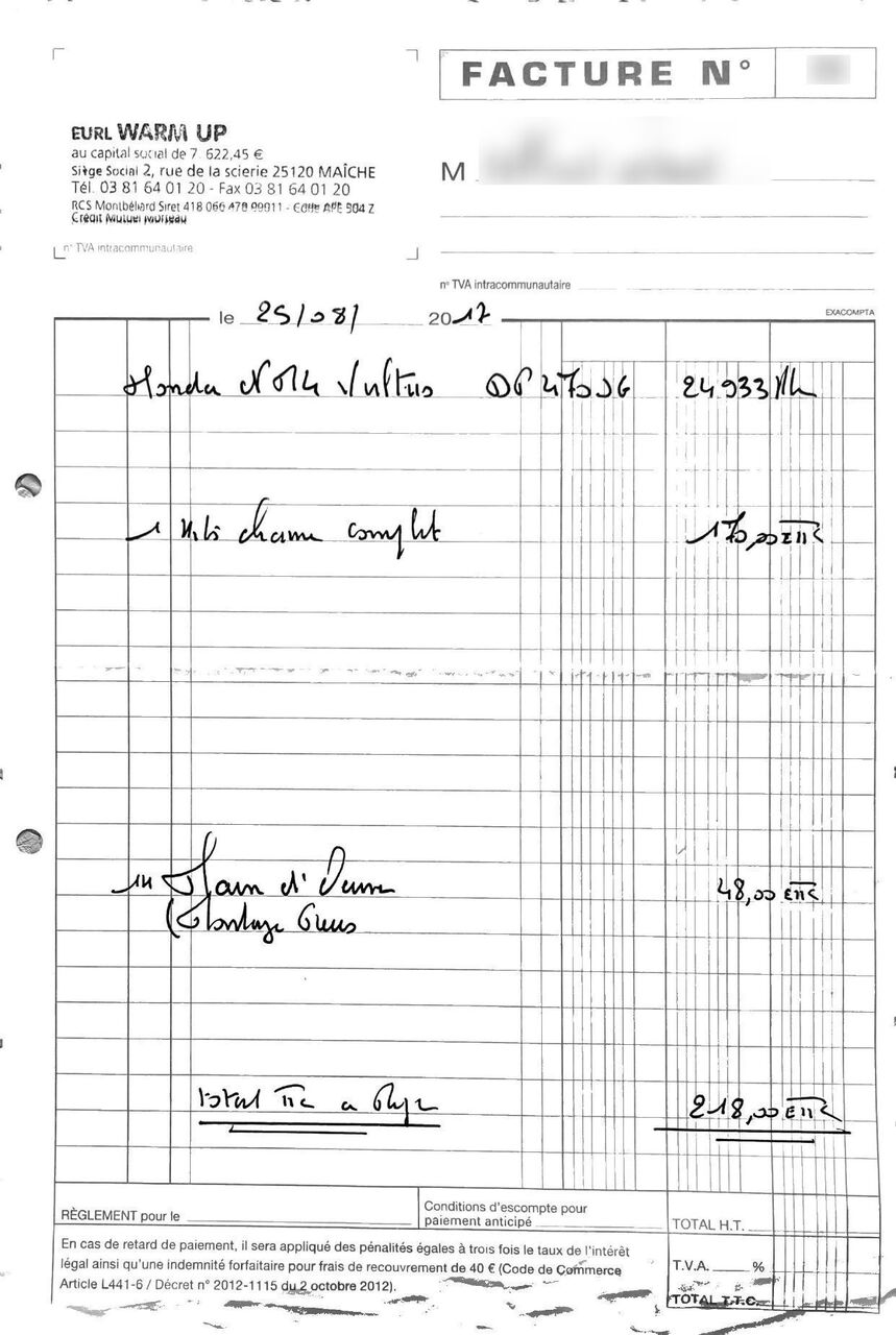 Photo HONDA VULTUS 750 DCT