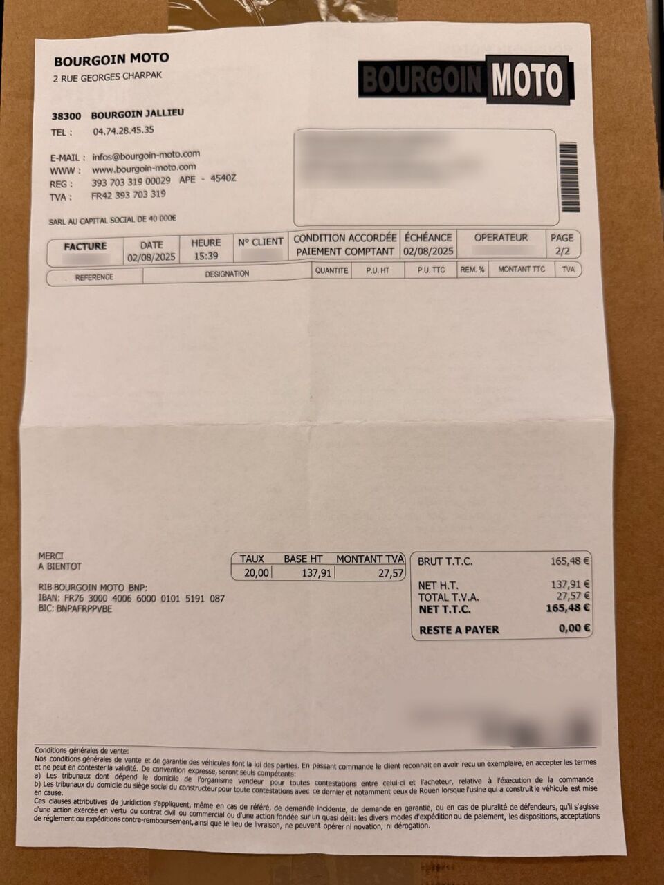 Photo HONDA CB 125 R ABS