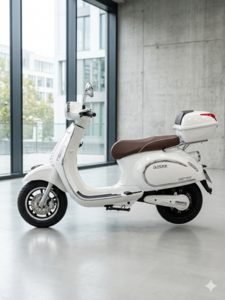 LYCKE  RETRO - ELECTRIQUE 50 - DOUBLE BATTERIES