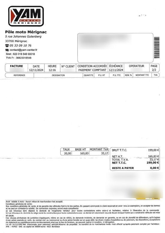 Photo YAMAHA XSR 900 ABS