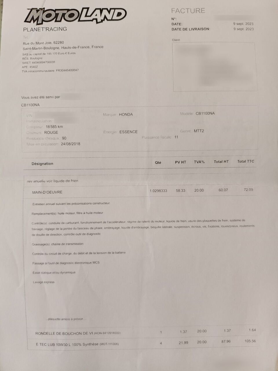 Photo HONDA CB 1100 RS