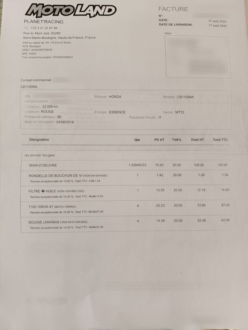 Photo HONDA CB 1100 RS