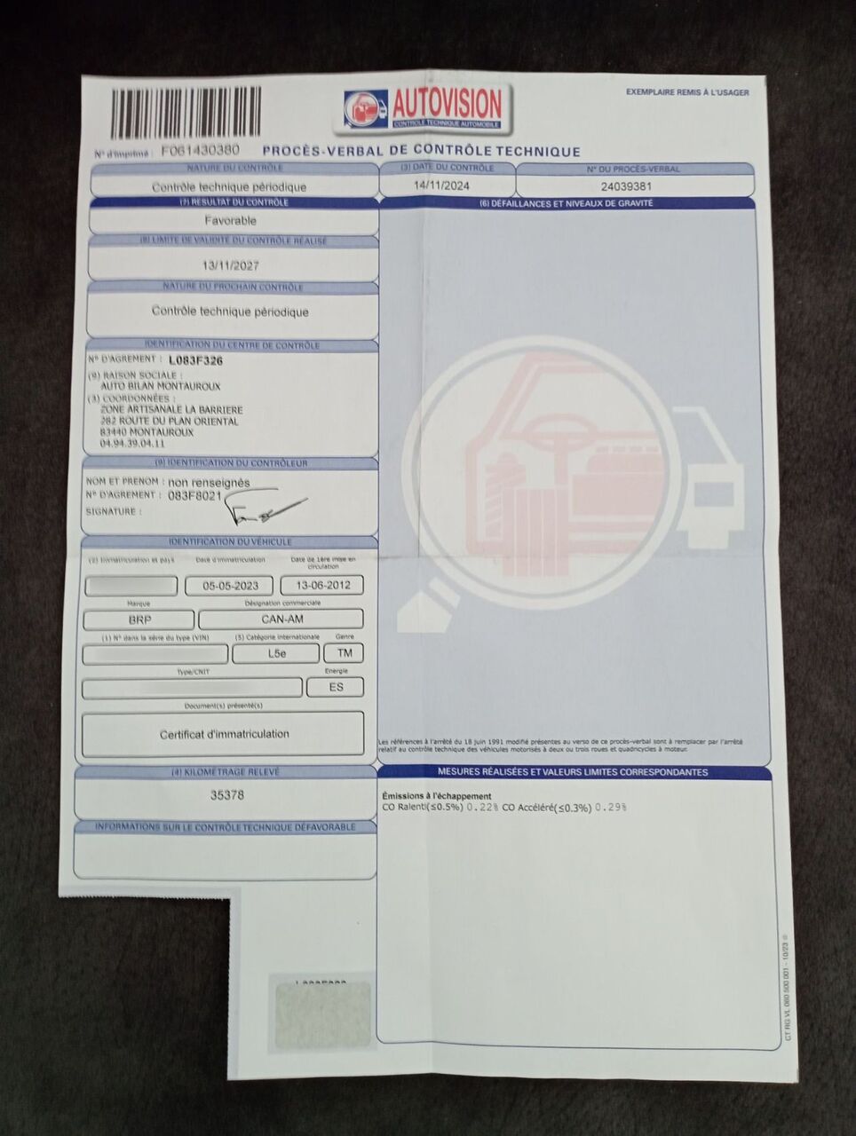 Photo CAN AM SPYDER 1000 RT