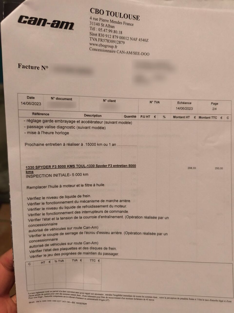 Photo CAN AM SPYDER F3S 1330