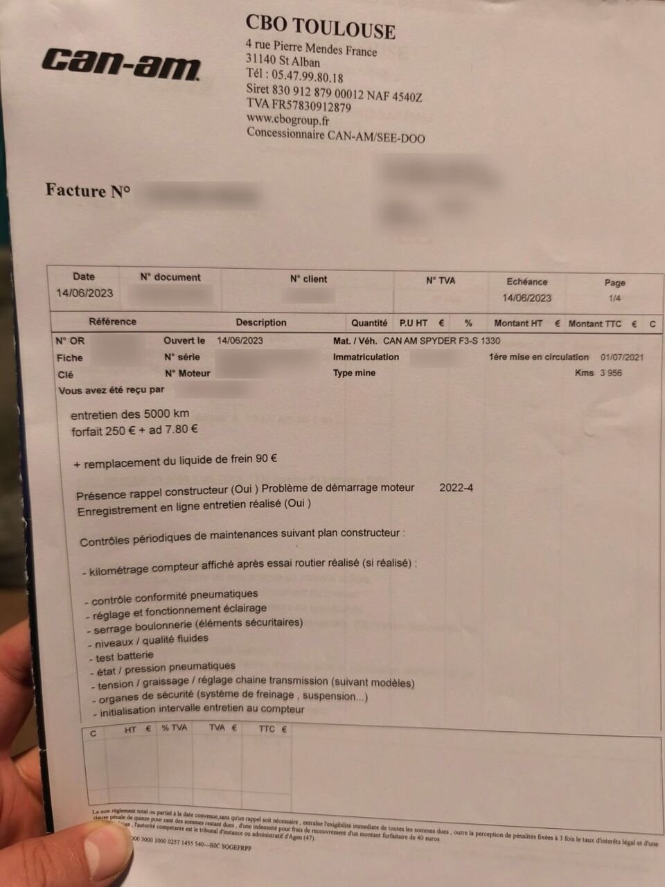 Photo CAN AM SPYDER F3S 1330