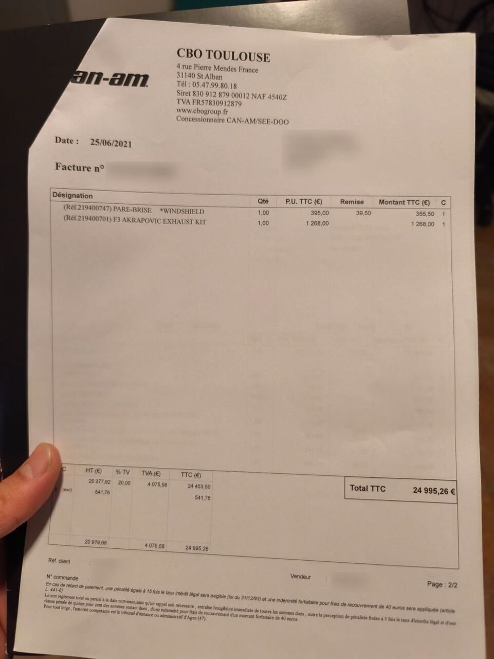 Photo CAN AM SPYDER F3S 1330
