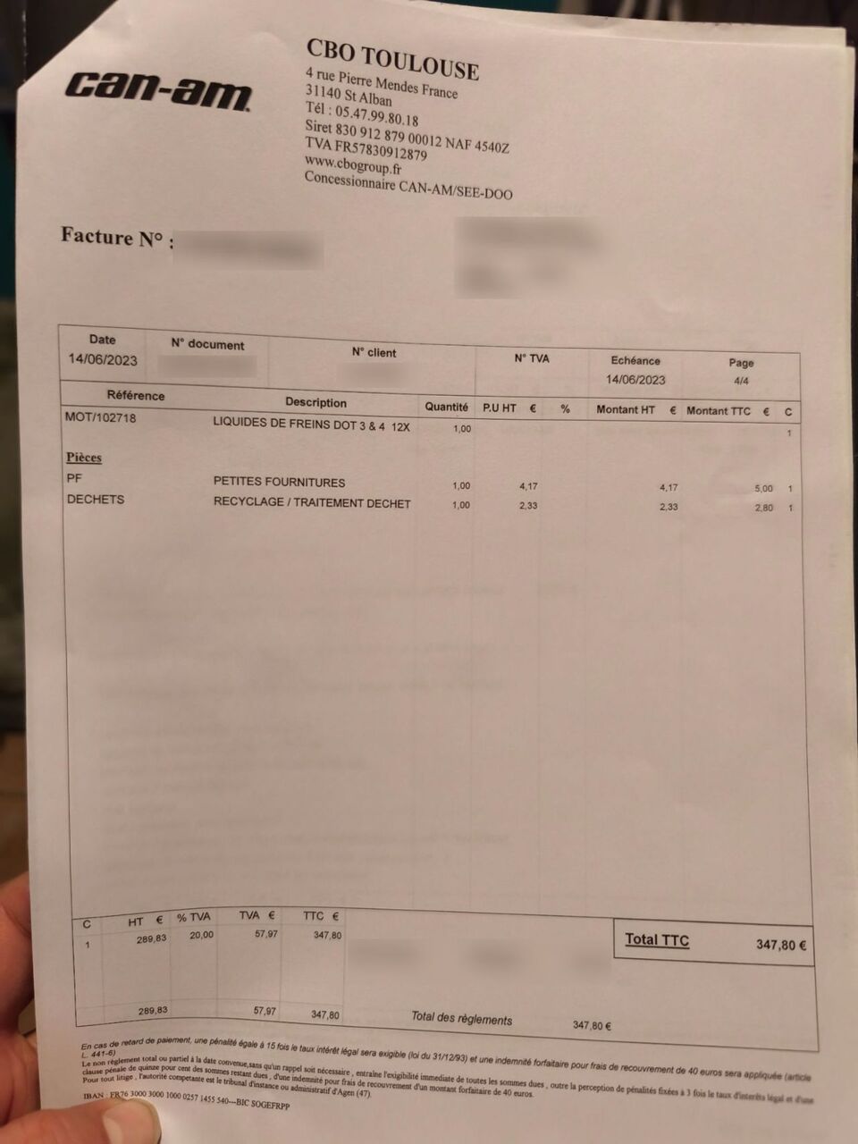 Photo CAN AM SPYDER F3S 1330