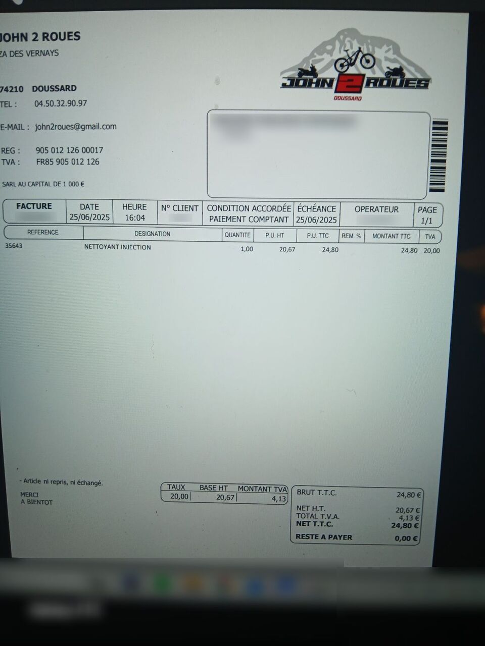 Photo FB MONDIAL 125