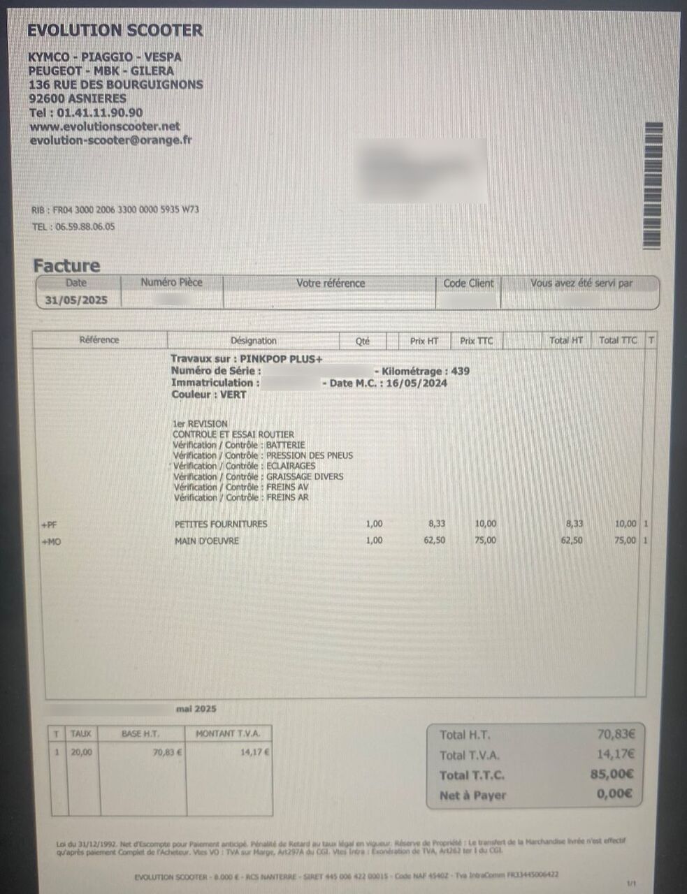 Photo PINK MOBILITY PINK POP