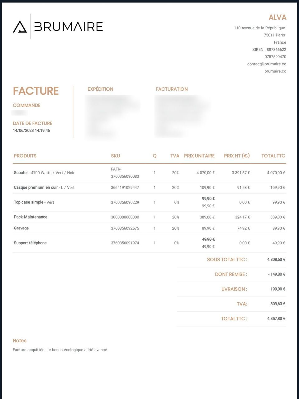 Photo BRUMAIRE EBOY 4700 -