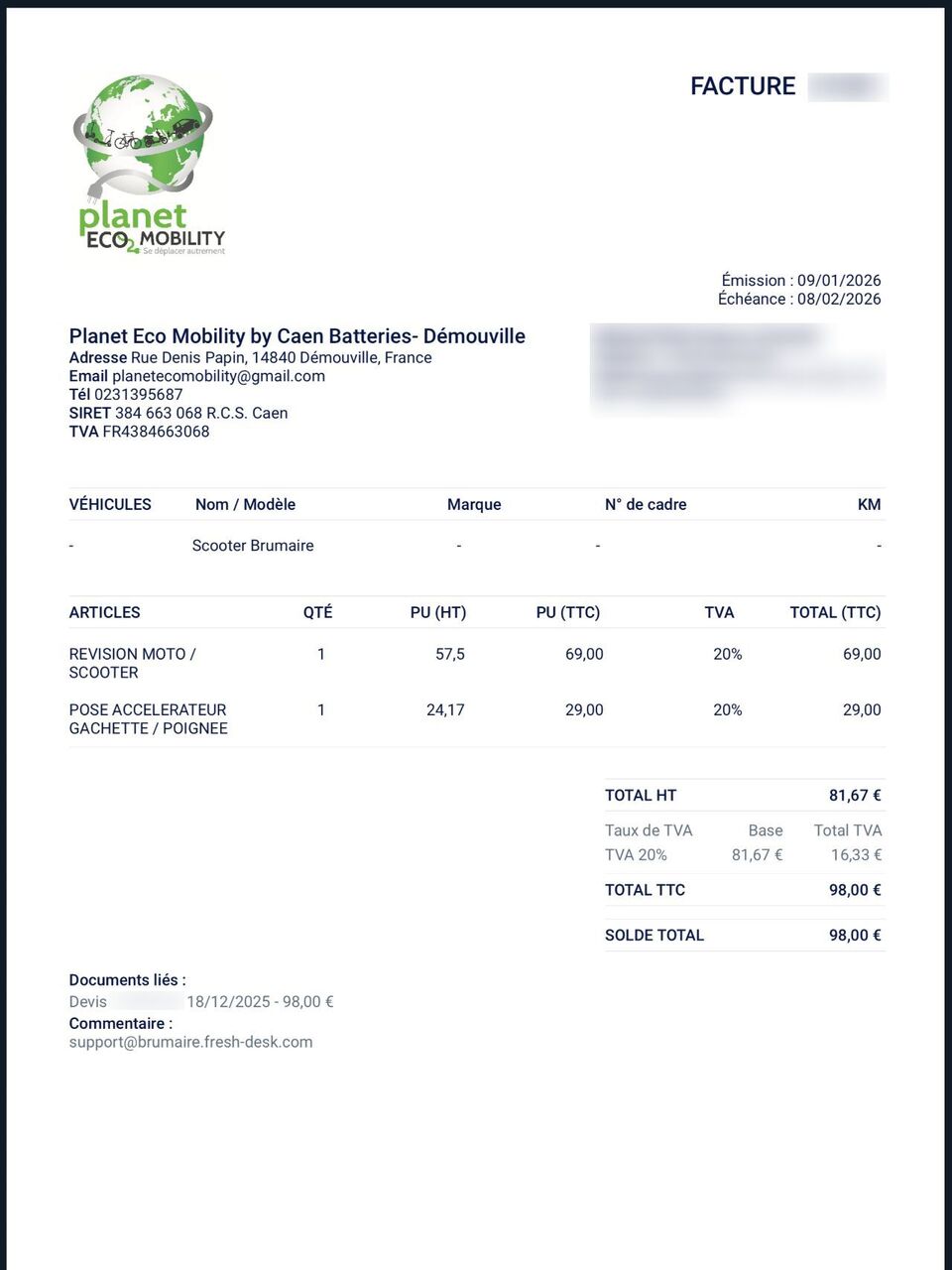 Photo BRUMAIRE EBOY 4700 -